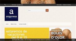 Desktop Screenshot of productosaromaticos.com